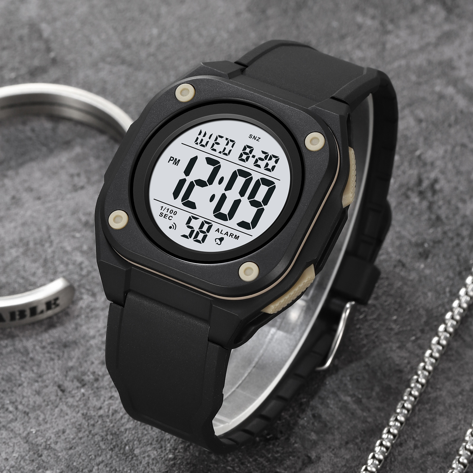 Skmei 2160BKAT Black/apricot SALE - 4