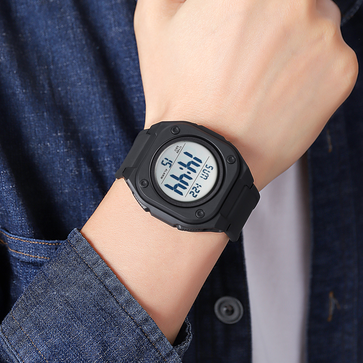 Skmei 2160BKWT Black-White - 3