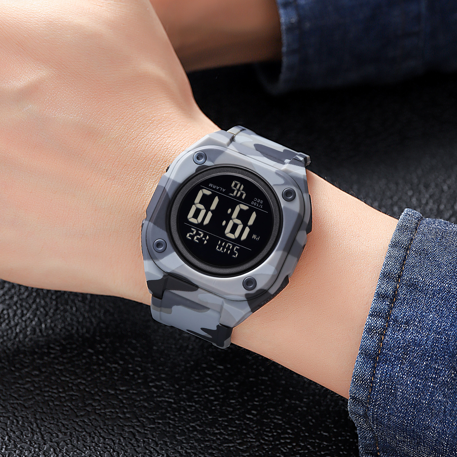 Skmei 2160CMGY Camo Grey - 3