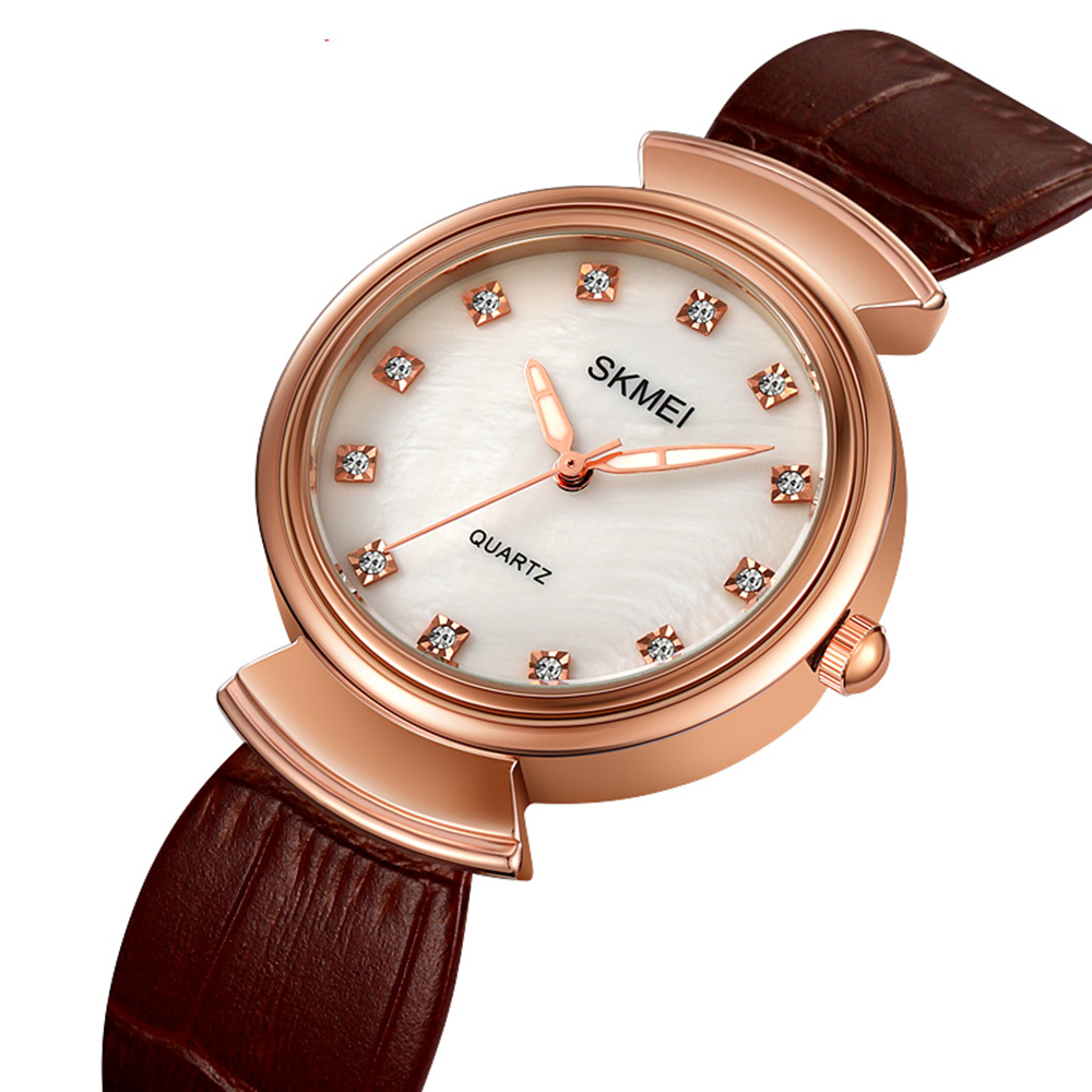 Skmei 2165RGWTBN Rose Gold-White-Brown - 2