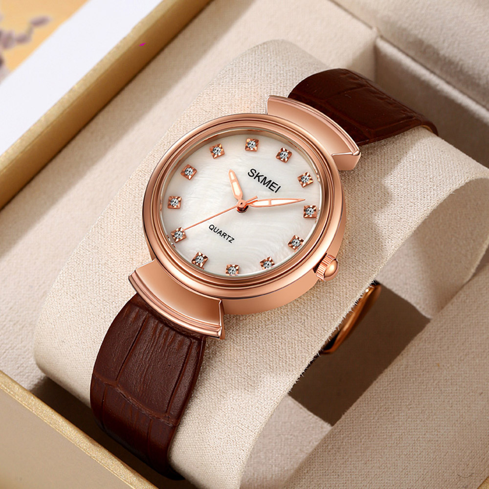Skmei 2165RGWTBN Rose Gold-White-Brown - 4