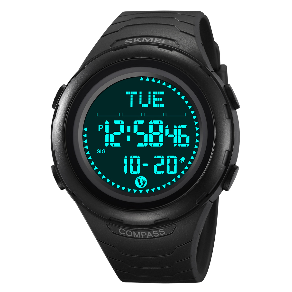 Skmei 2166BKBK Black-black - 2