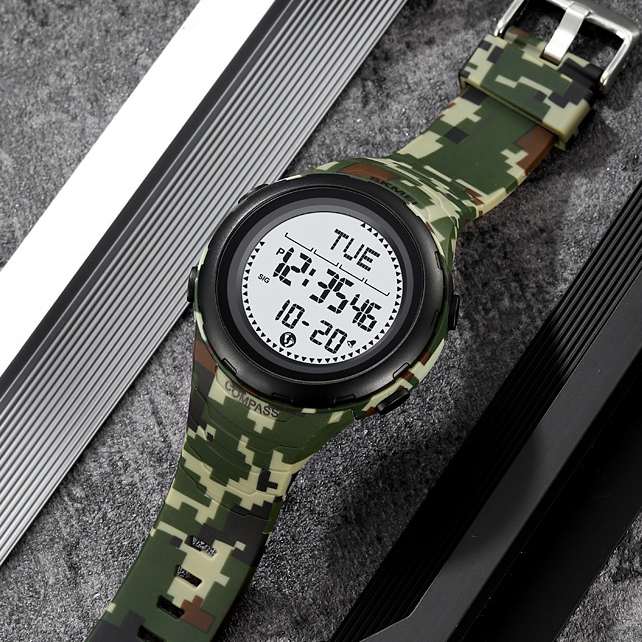 Skmei 2166CMGN Army Green Camouflage - 4