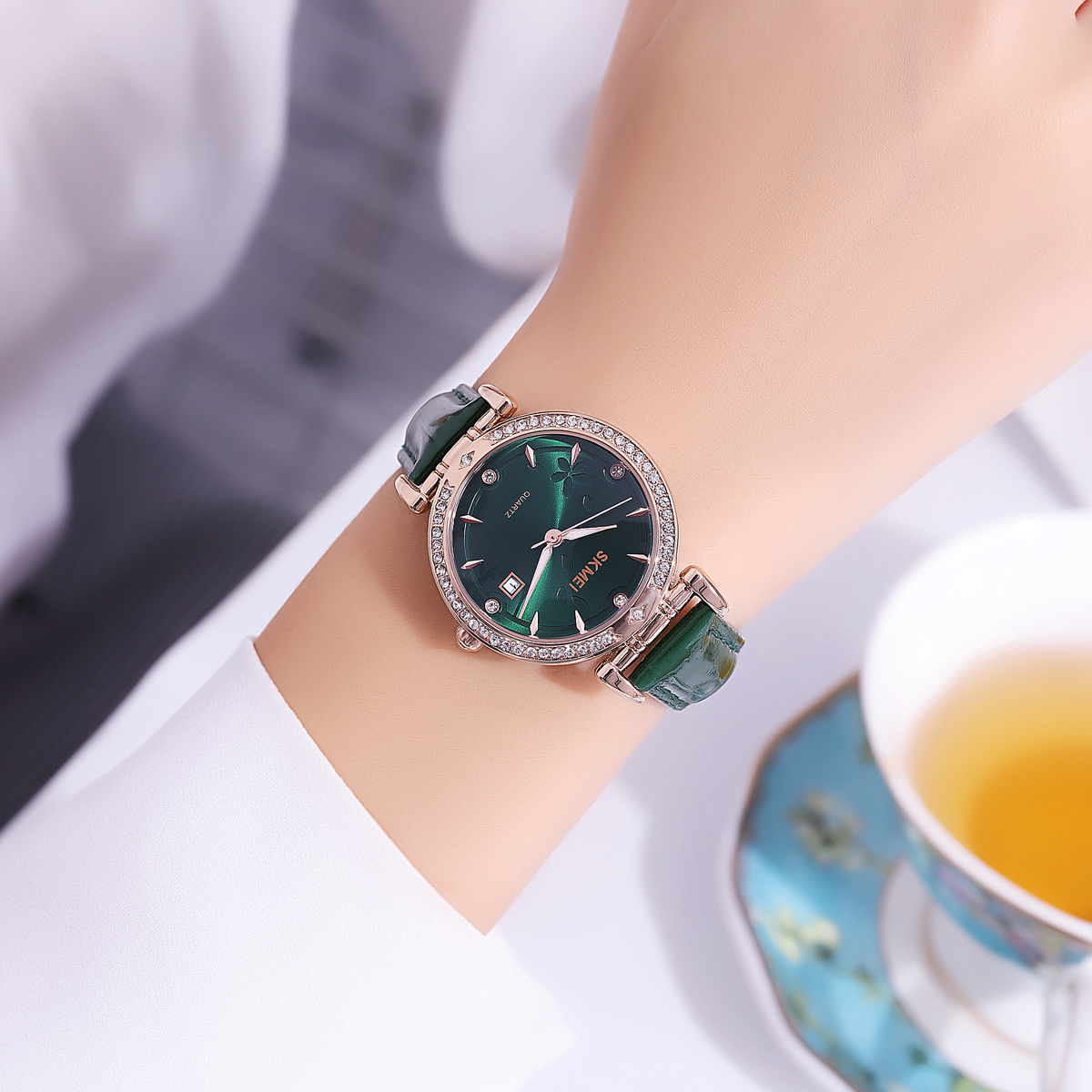 Skmei 2169RGGN Rose Gold-Green - 3