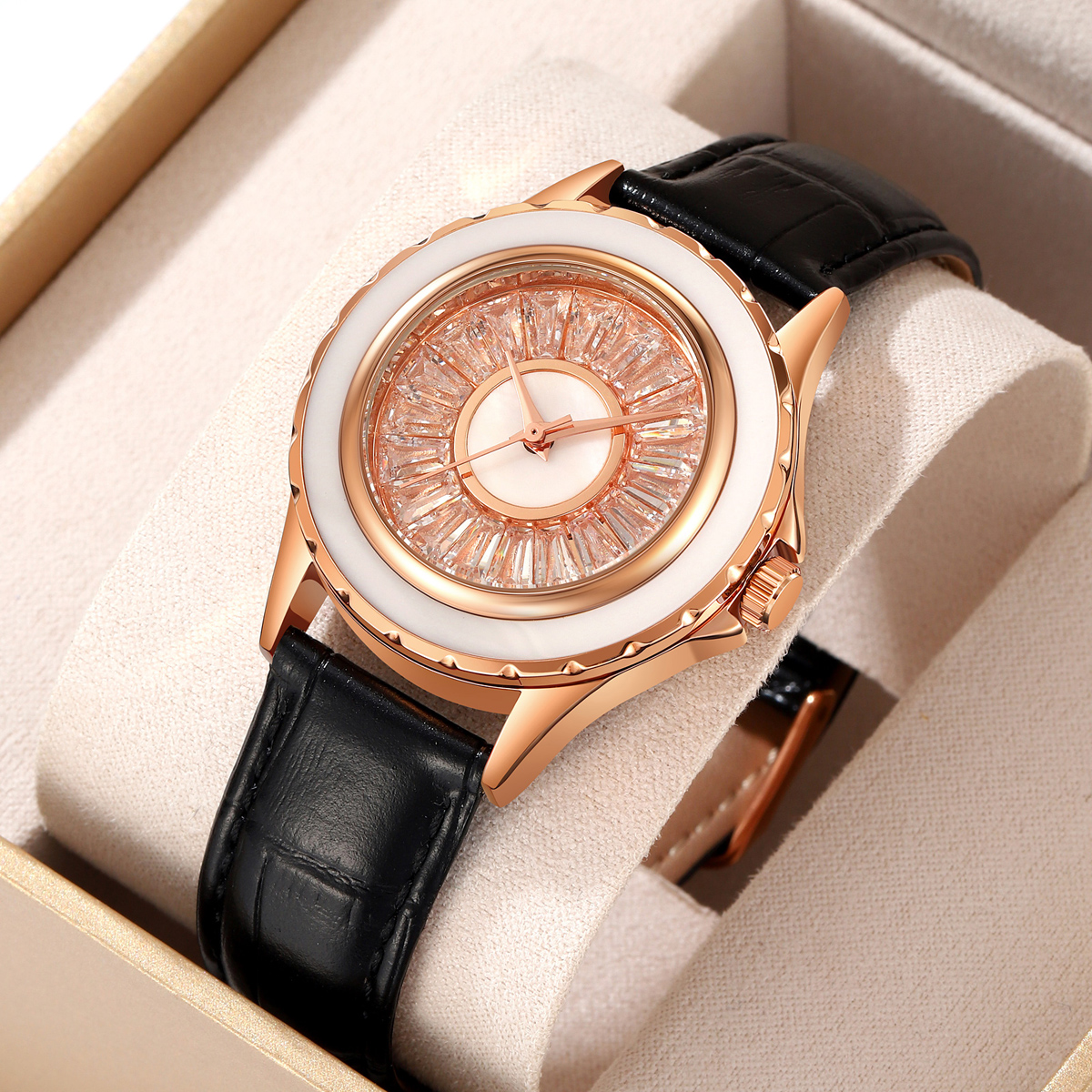 Skmei 2172RGBK Rose Gold-Black - 4