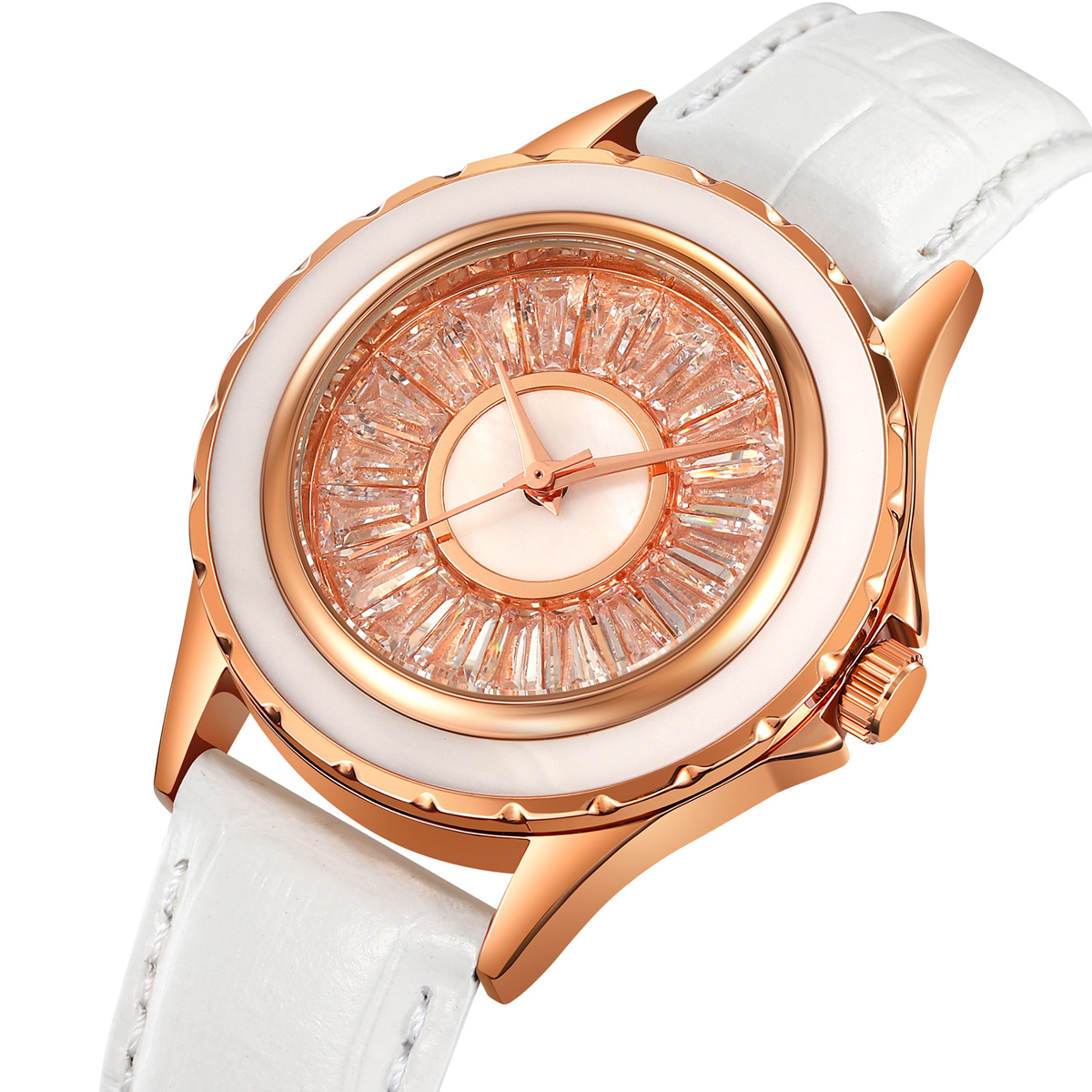 Skmei 2172RGWT Rose Gold-White - 2