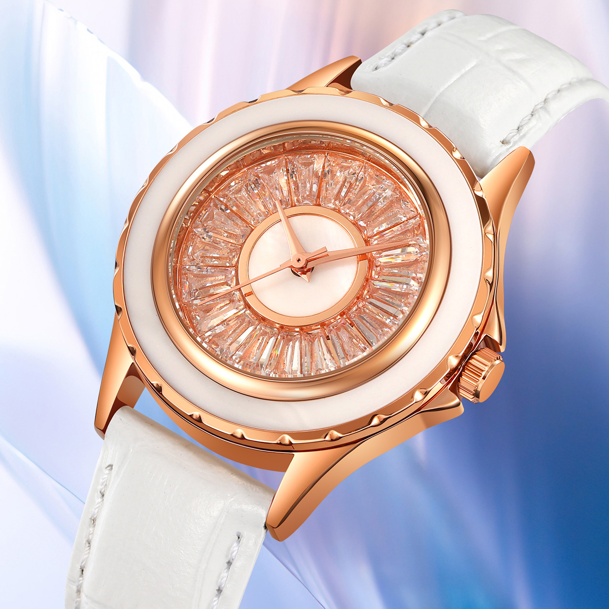 Skmei 2172RGWT Rose Gold-White - 5