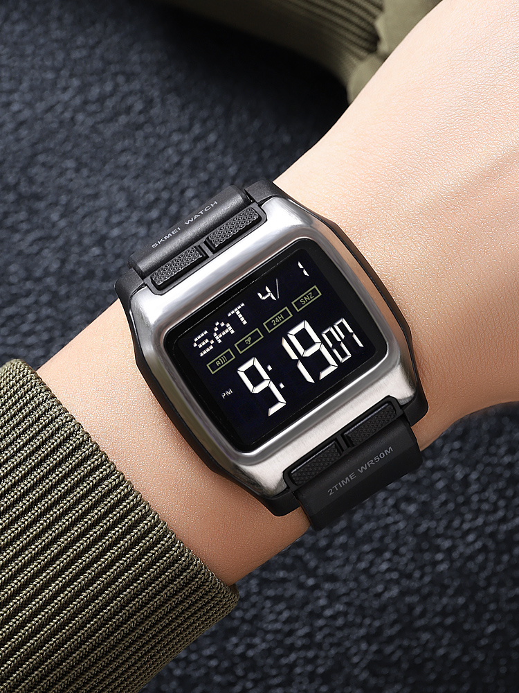 Skmei 2193SIBK Silver-Black - 3