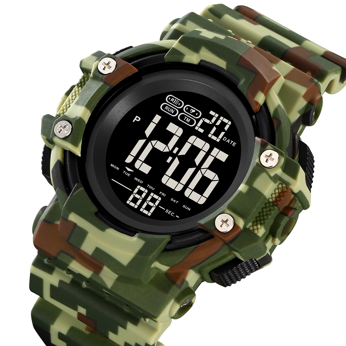 Skmei 2195CMGN Camo Green - 2