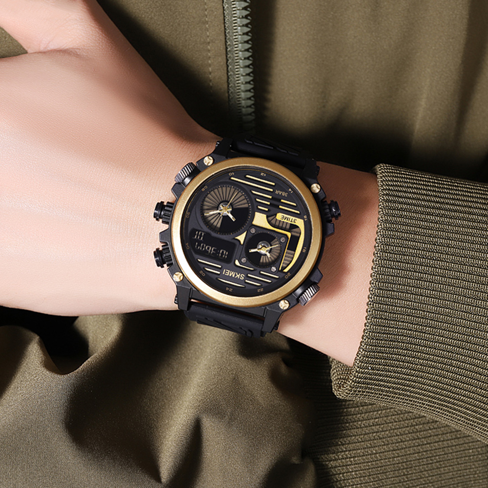 Skmei 2202PBKGD Black-Gold - 6