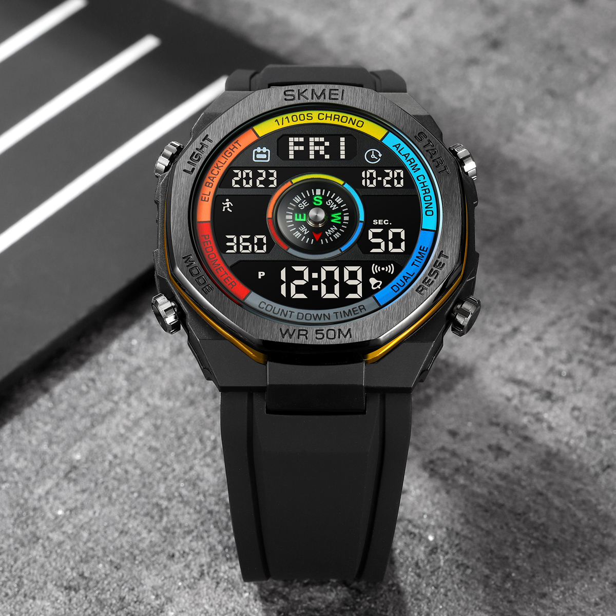 Skmei 2209CLGD Colorful-Gold SALE STOPPED - 4