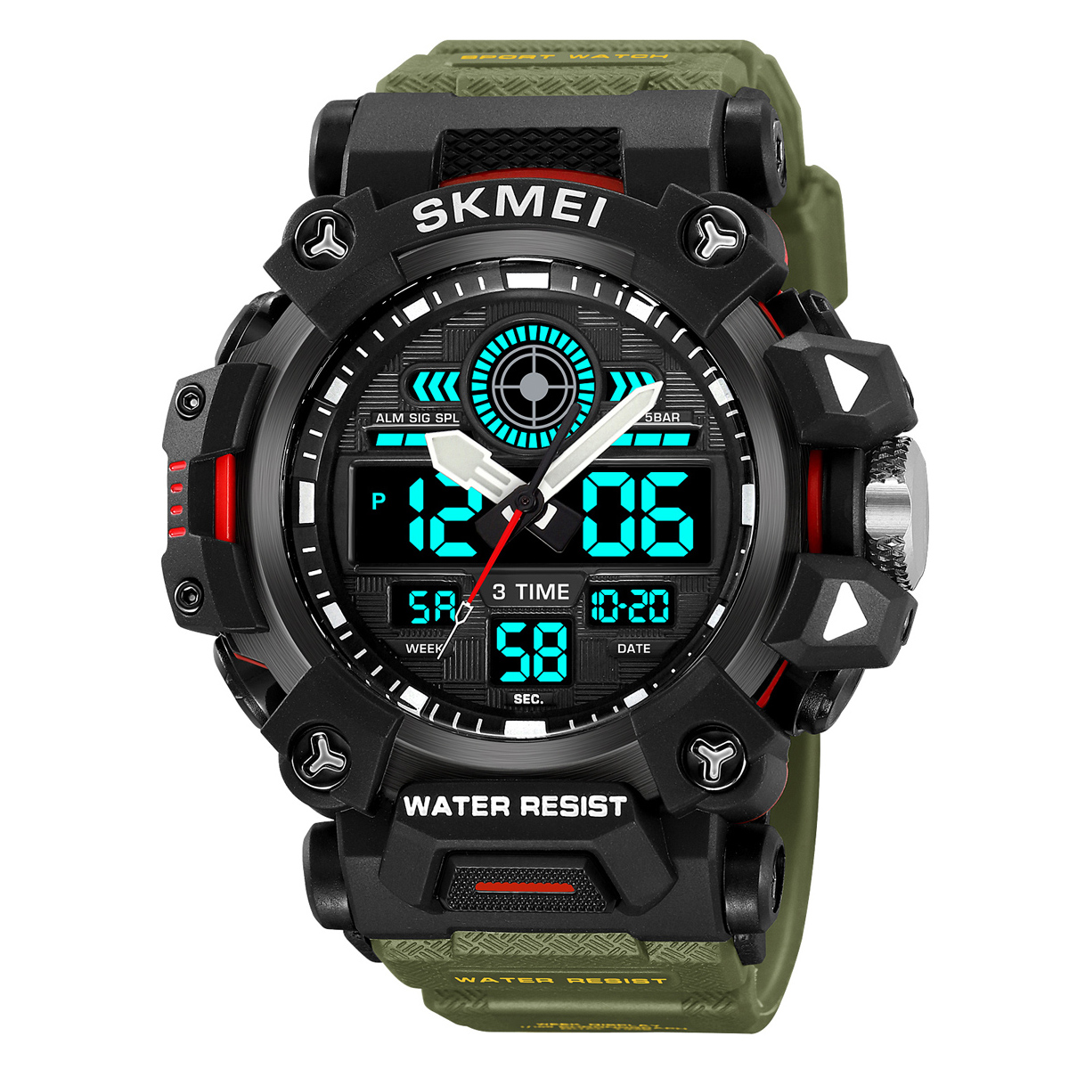 Skmei 2226AG Army Green - 2