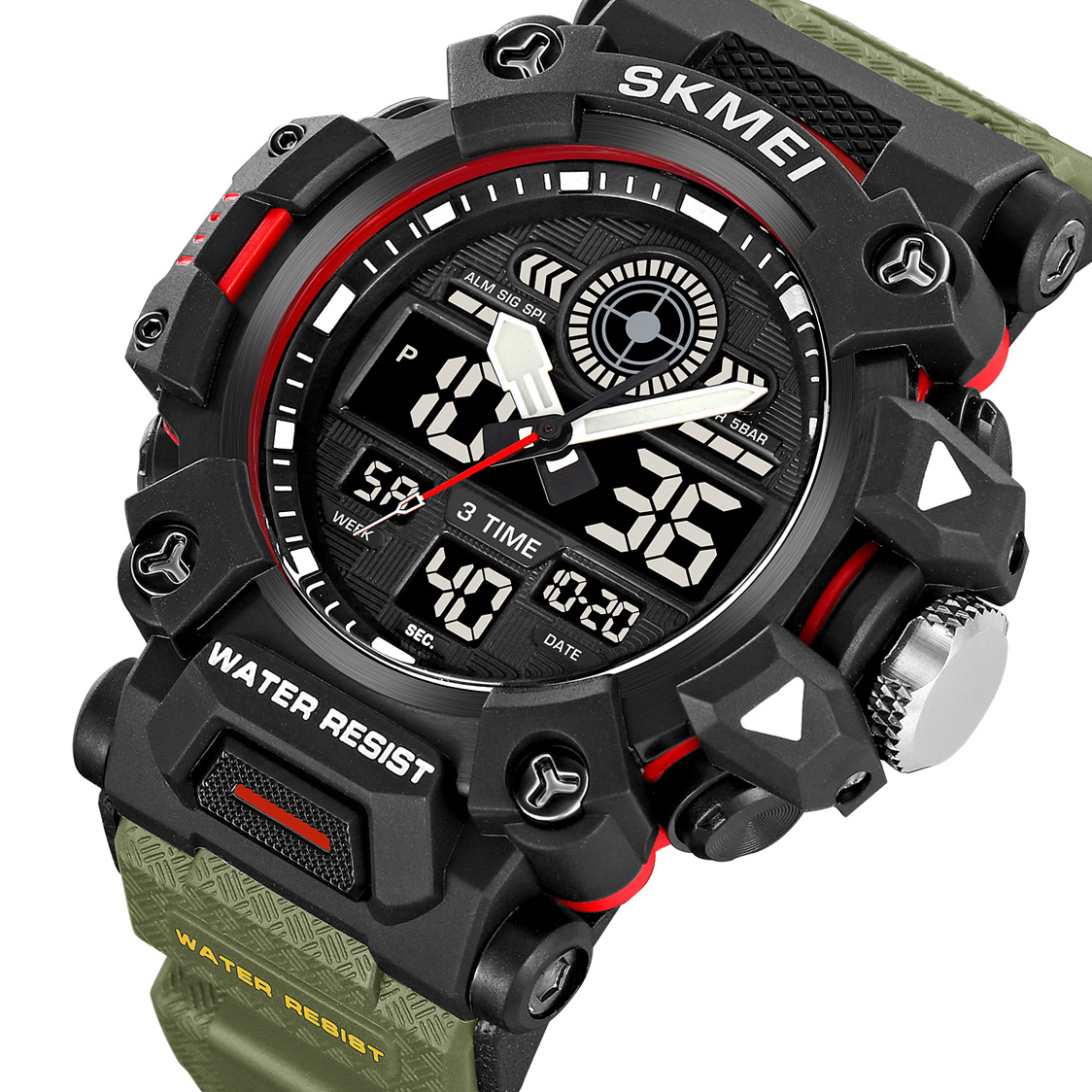 Skmei 2226AG Army Green - 3