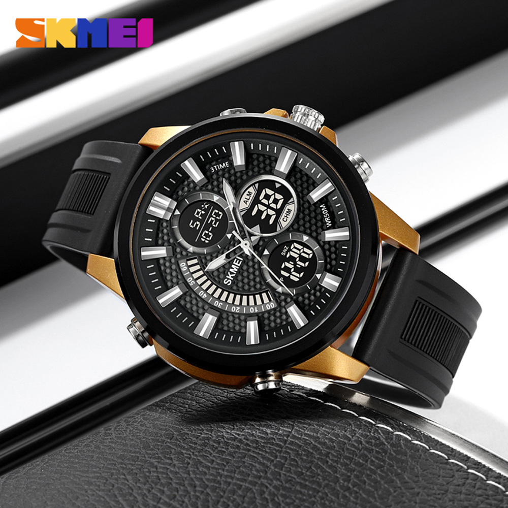 Skmei 2235BKGDBK Black-Gold-Black SALE - 3