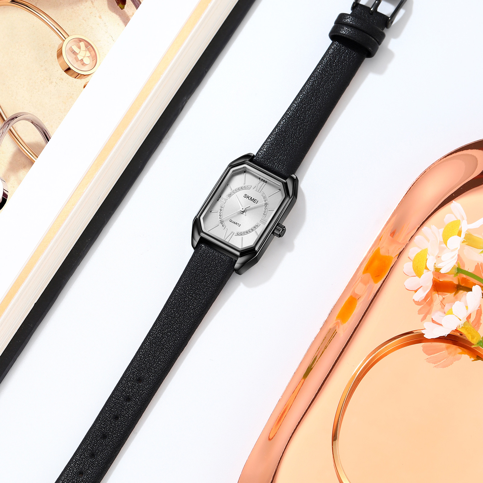 Skmei 2238BKSI Black-Silver - 4