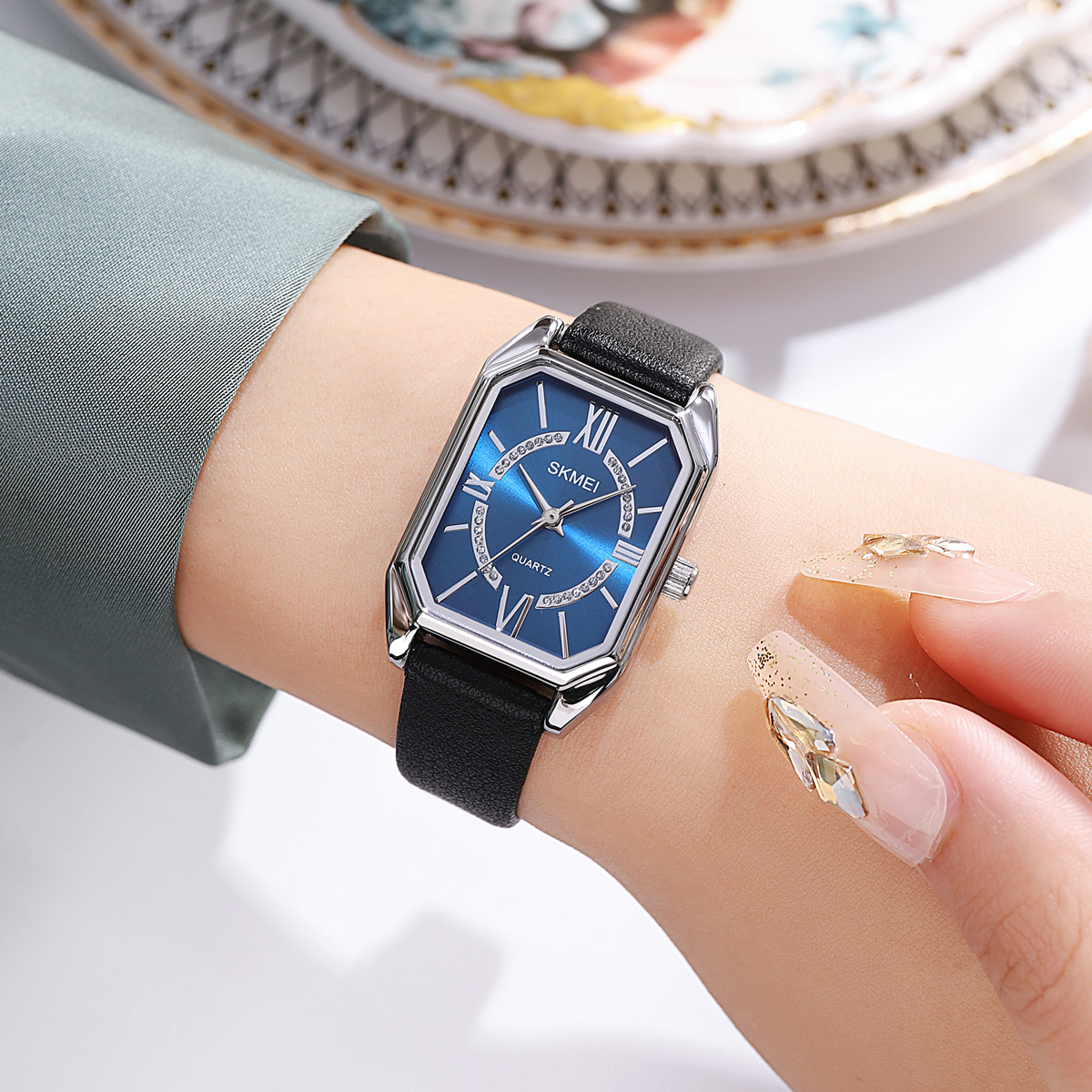 Skmei 2238SIBU Silver-Blue - 3