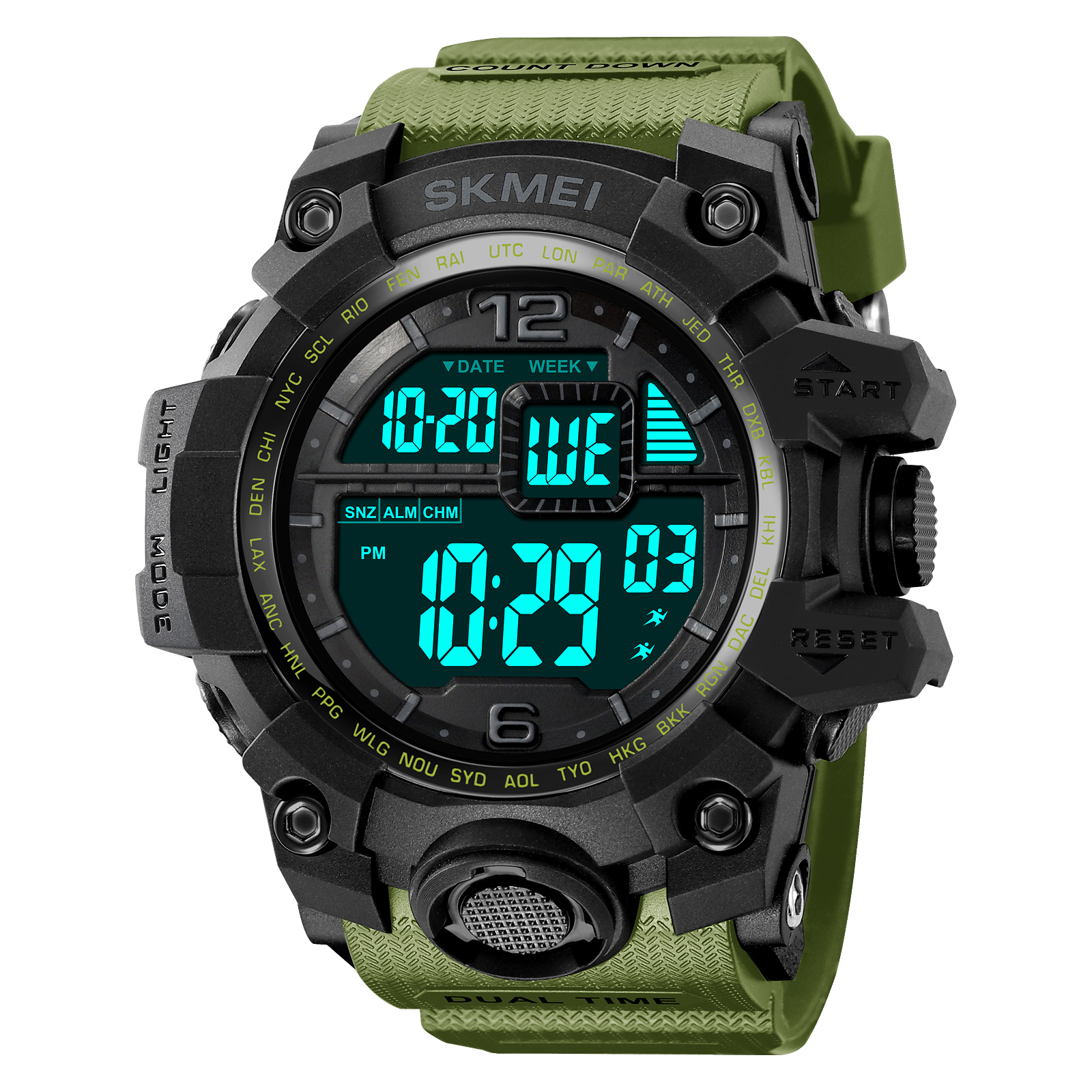 Skmei 2245AG Army Green - 2