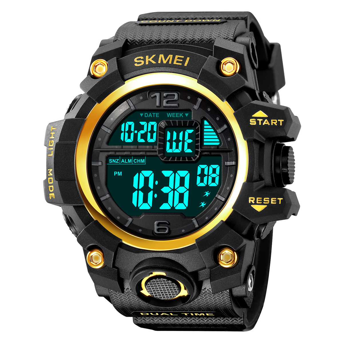 Skmei 2245BKGD Black-Gold - 2