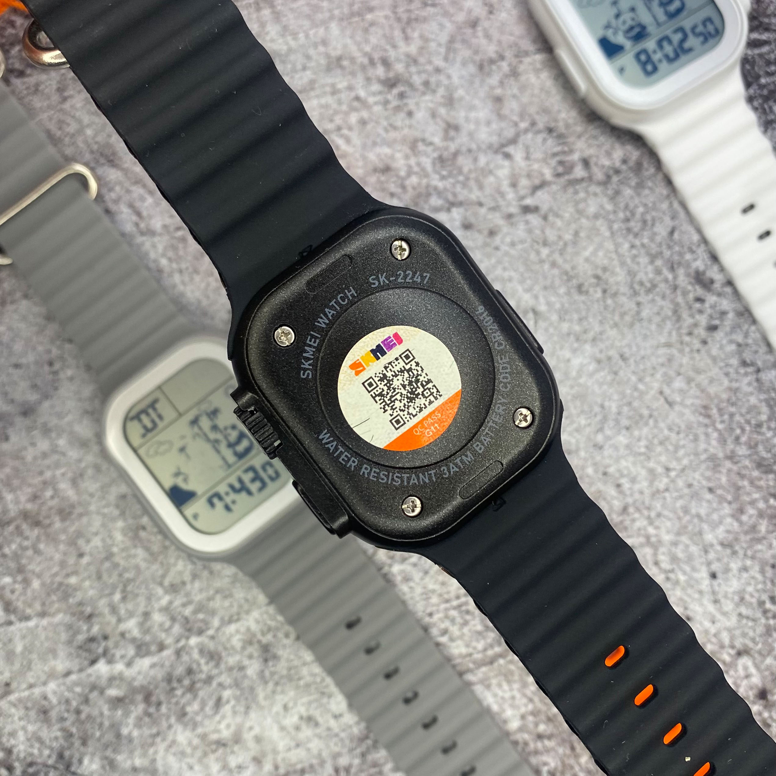 Skmei 2247BKBK Black-Black - 8