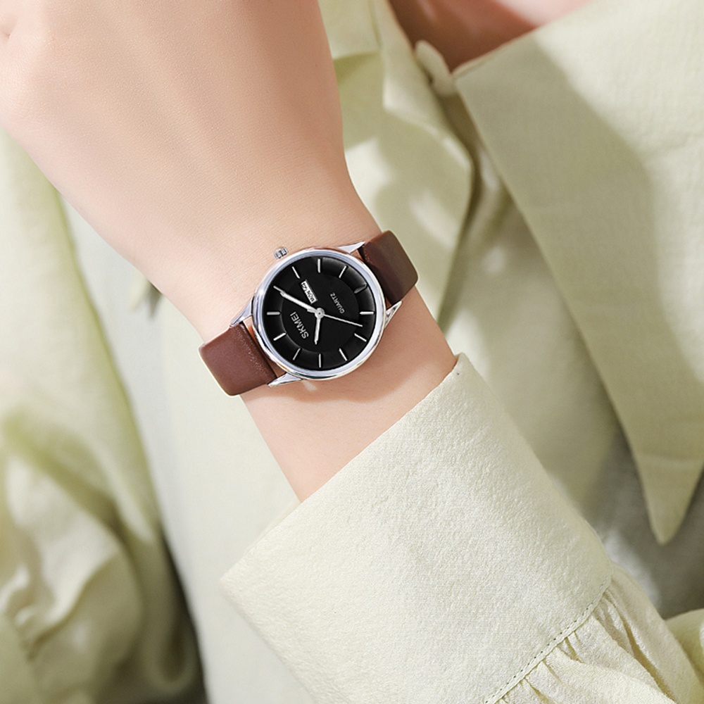 Skmei 2251SIBN Silver-Brown - 3