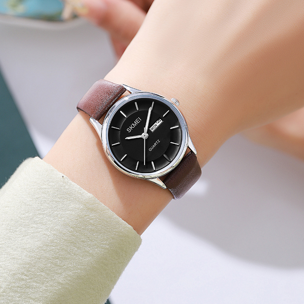 Skmei 2251SIBN Silver-Brown - 5