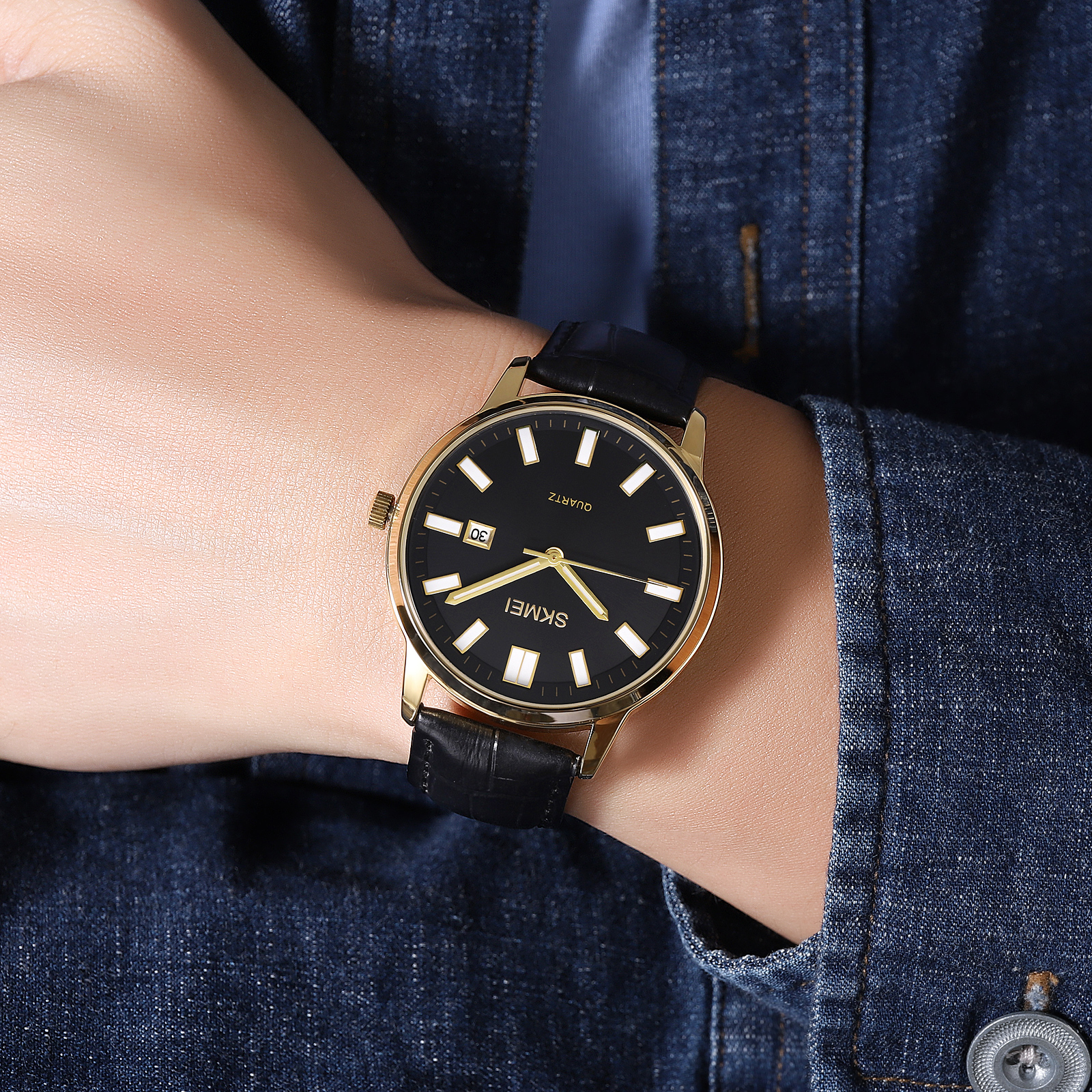 Skmei 2252GDBK Gold-Black - 3