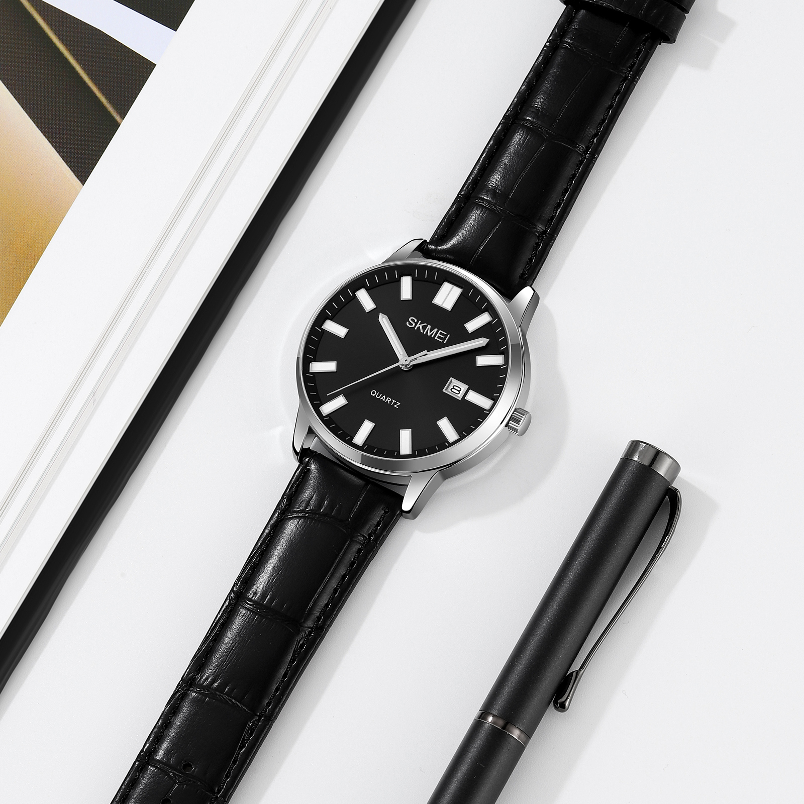 Skmei 2252SIBK Silver-Black - 4