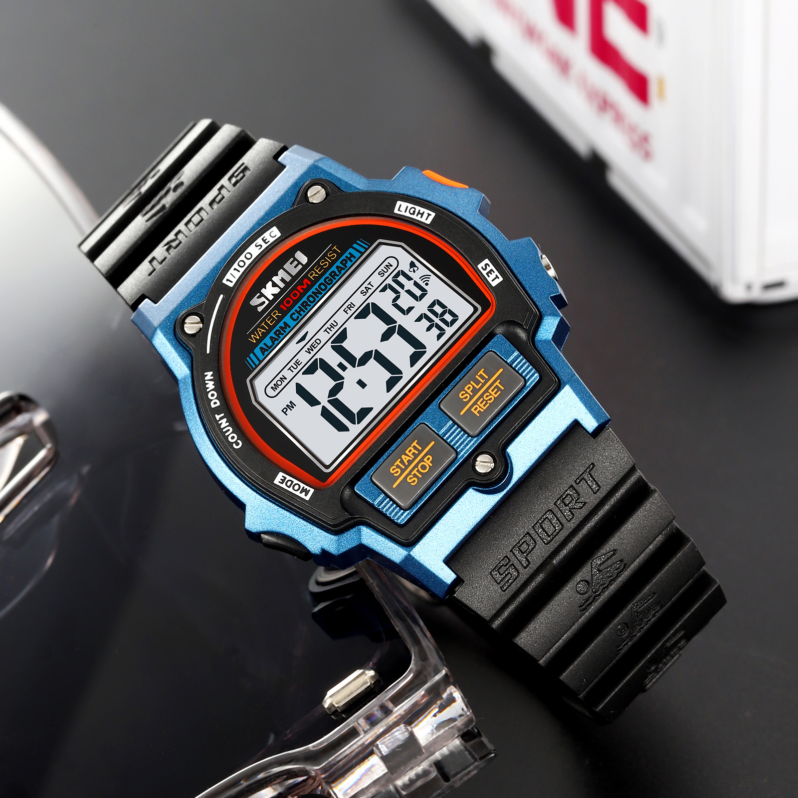 Skmei 2263BKBU Black-Blue - 5