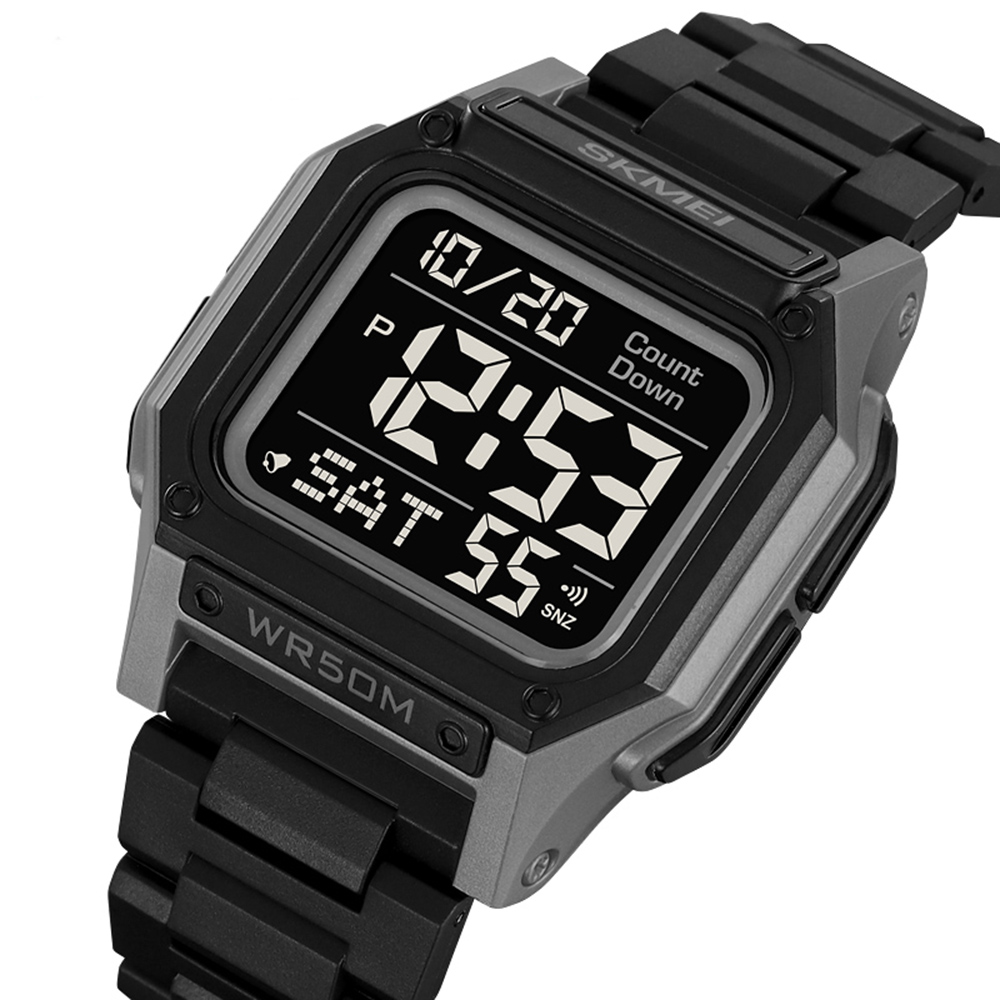 Skmei 2264BKGYBK Black-Grey-Black - 3