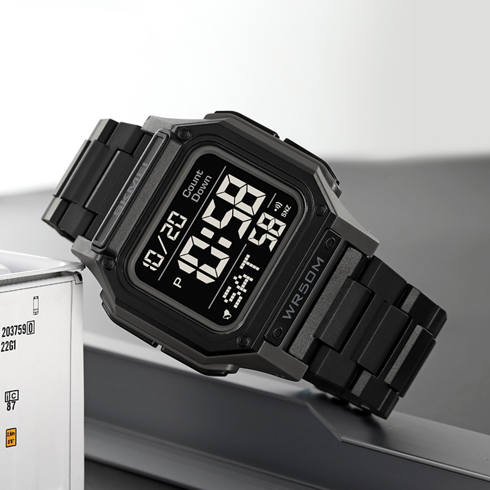 Skmei 2264BKGYBK Black-Grey-Black - 5