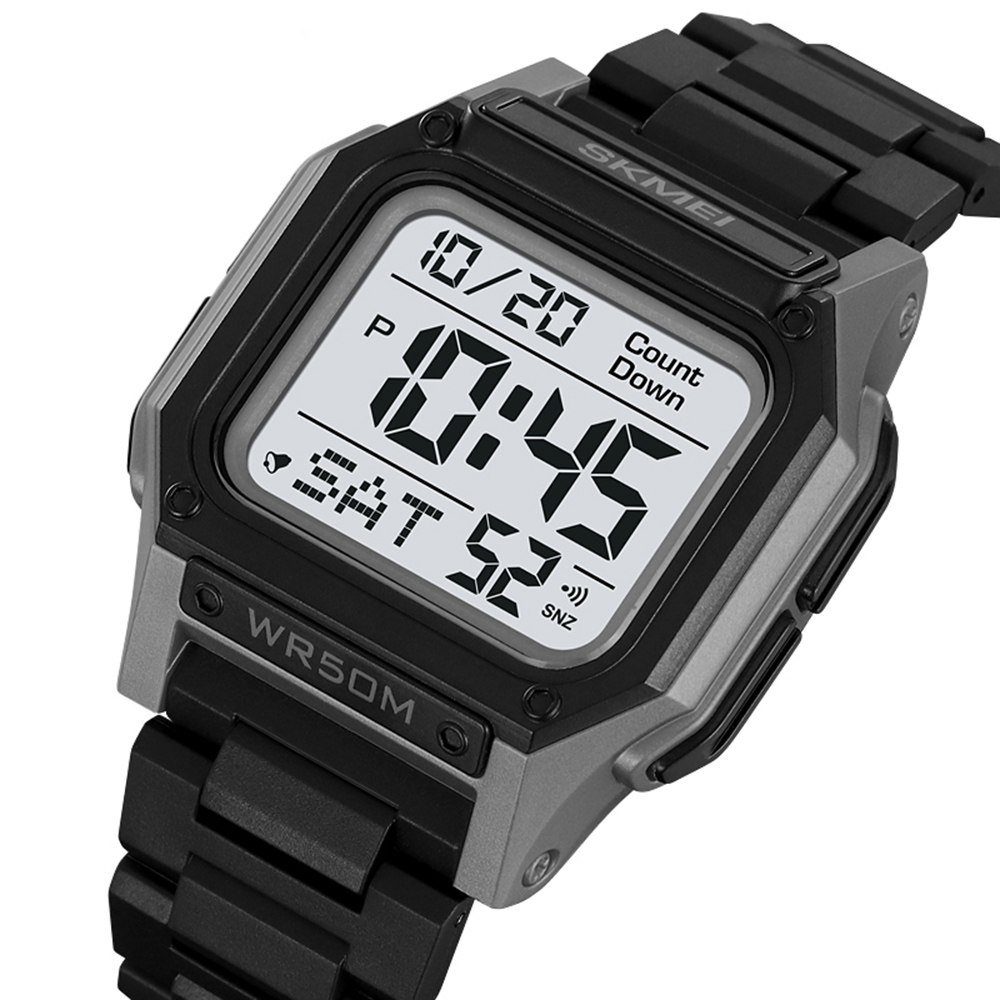 Skmei 2264BKGYWT Black-Grey-White - 3