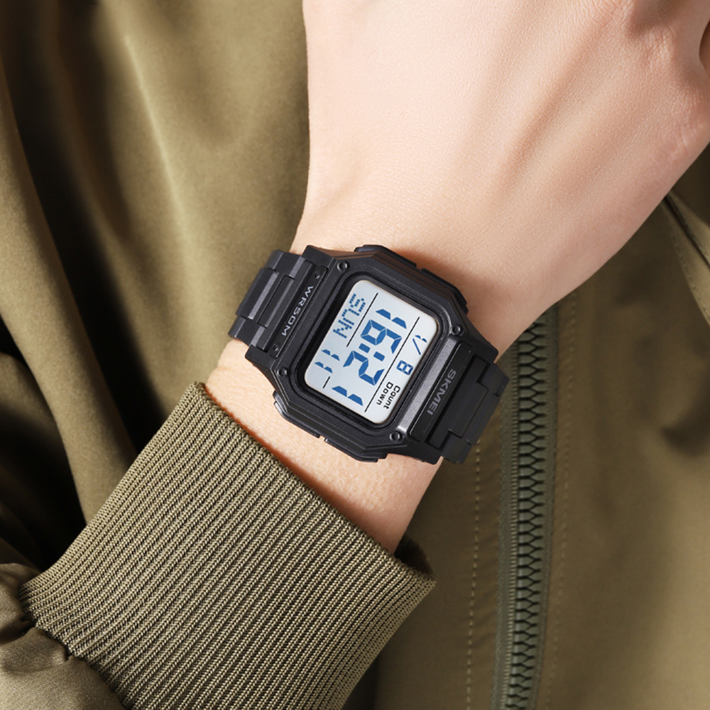 Skmei 2264BKWT Black-White - 4