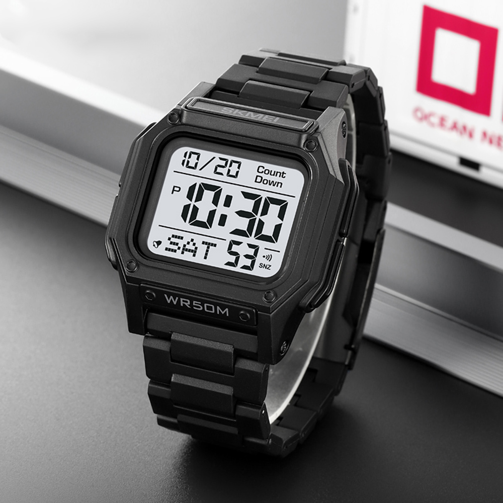 Skmei 2264BKWT Black-White - 5