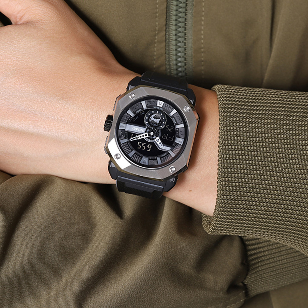 Skmei 2272SIBK Silver-Black SALE - 4