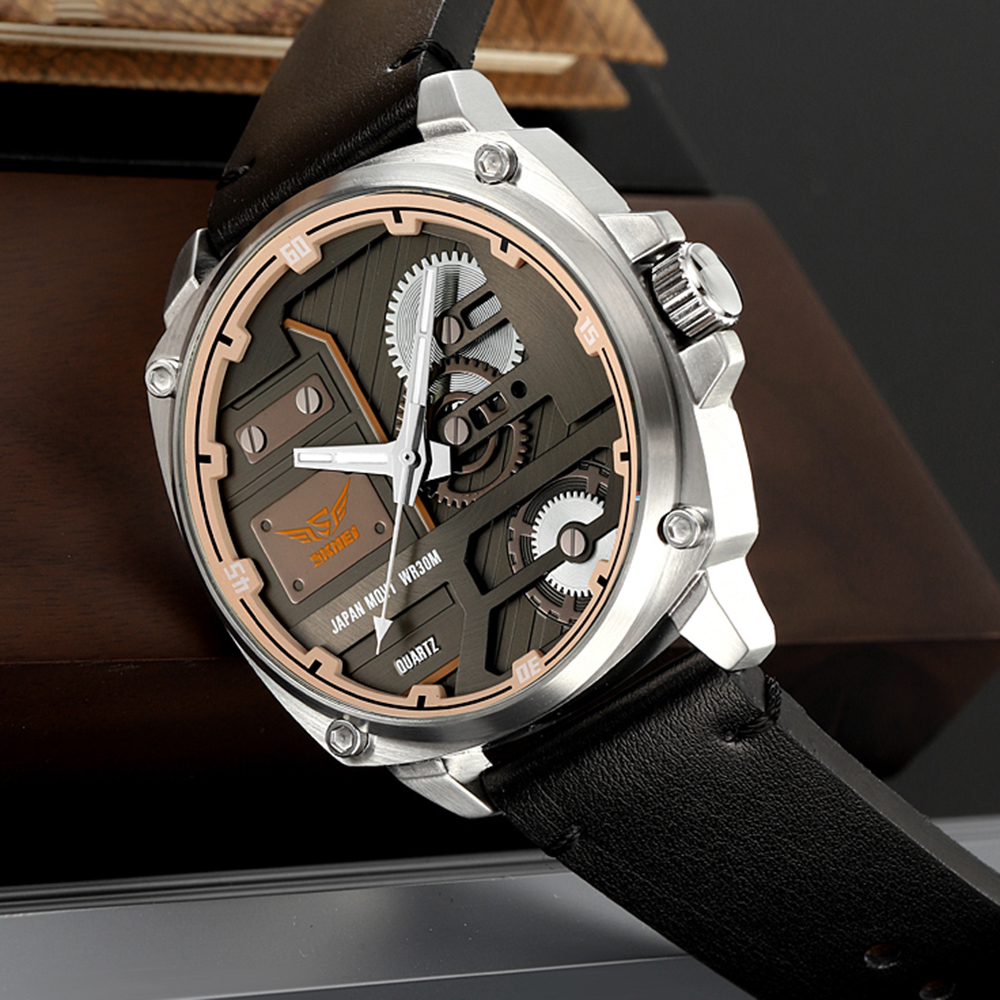 Skmei 2289SIBK Silver-Black - 5