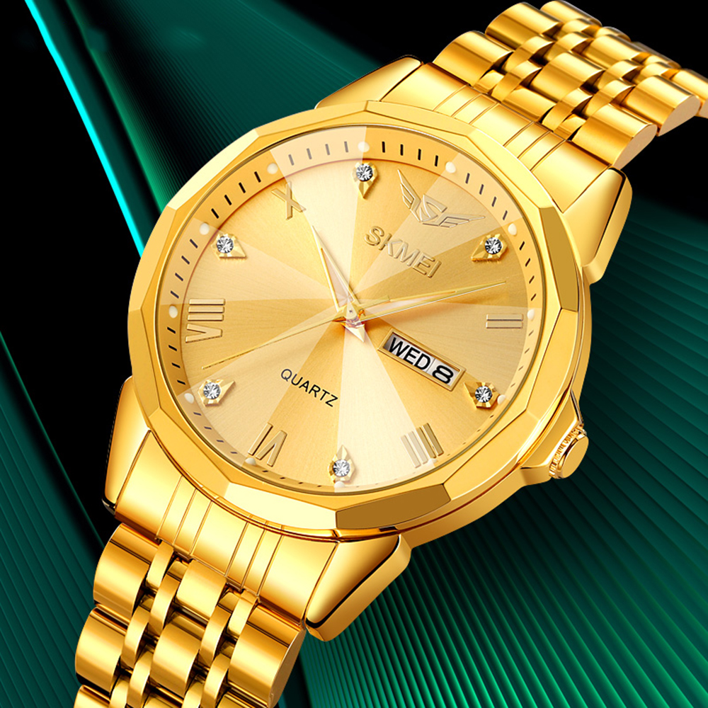 Skmei 2291GDGD Gold-Gold - 5