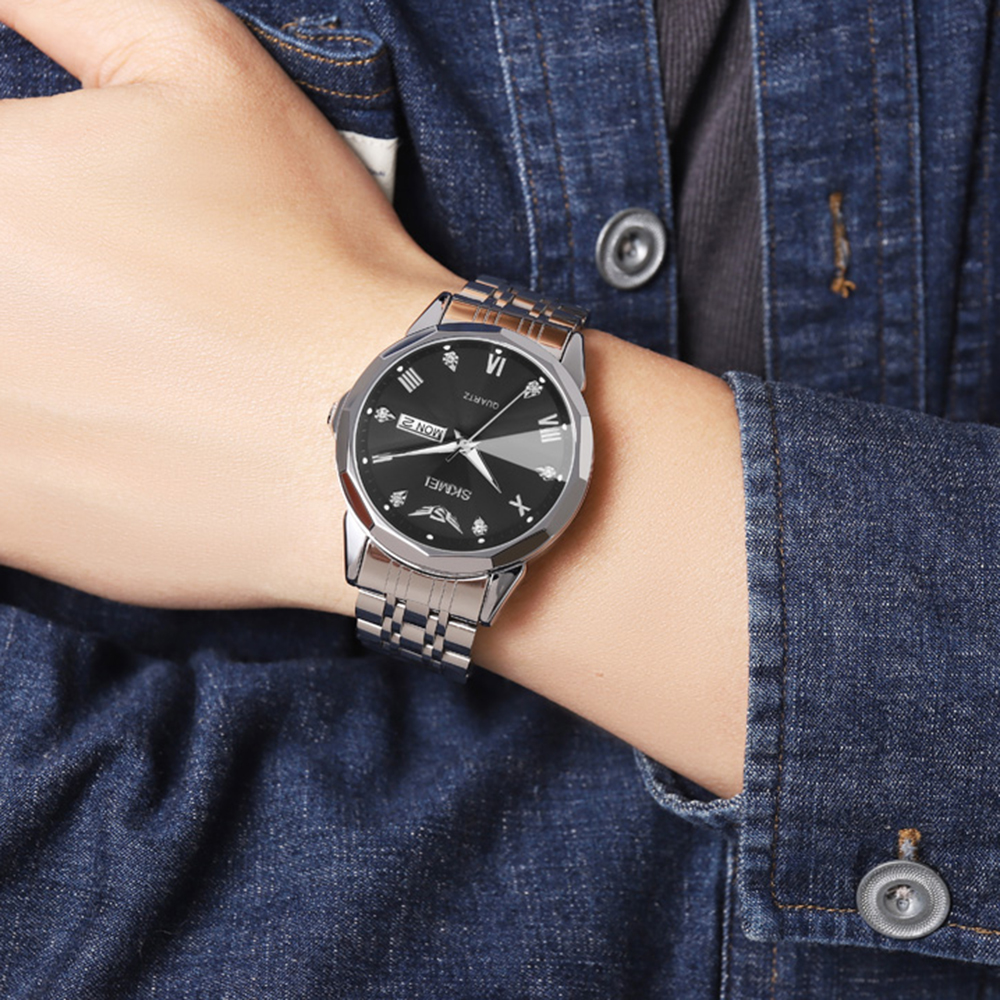 Skmei 2291SIBK Silver-Black - 3