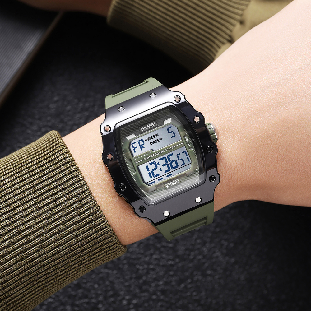 Skmei 2296BKGN Black-Green - 4