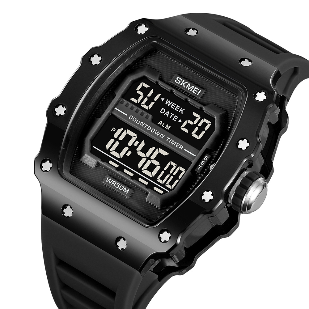 Skmei 2296BTBKBK Bright Black - 3