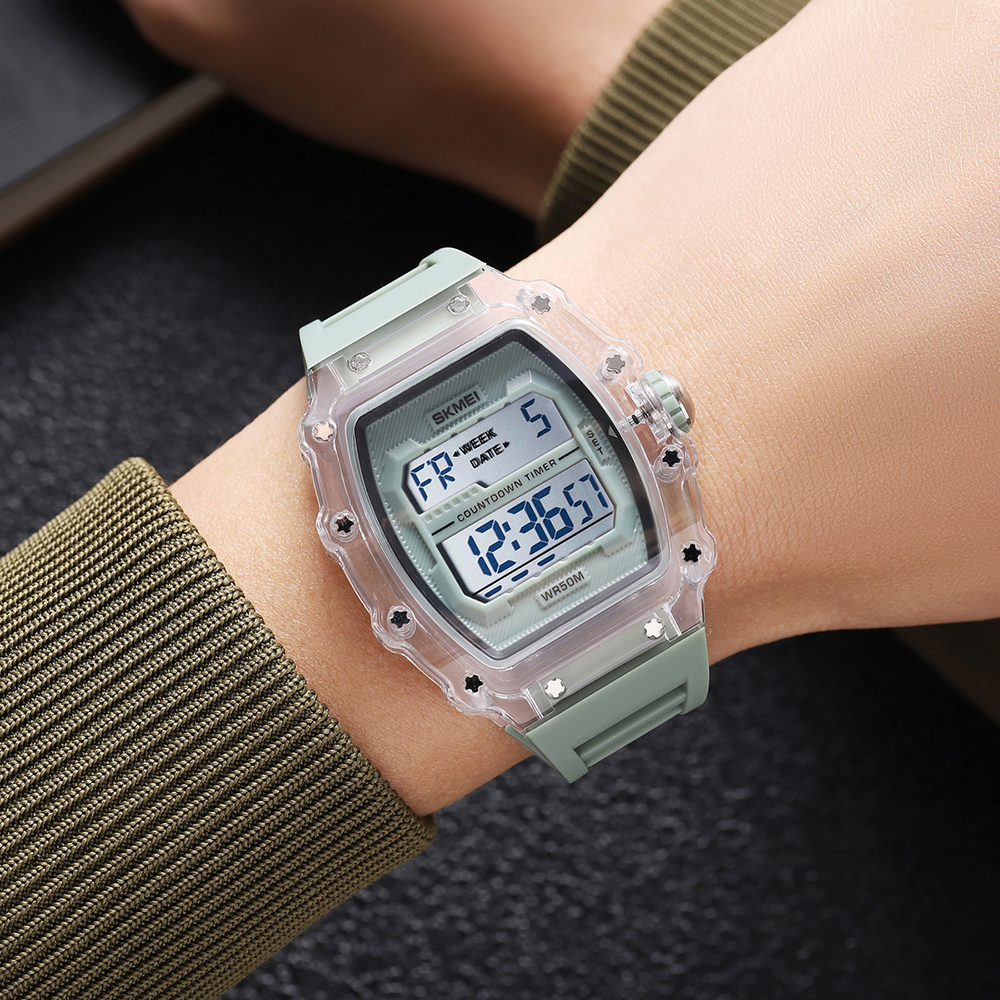 Skmei 2296WTGN White-Green SALE - 4