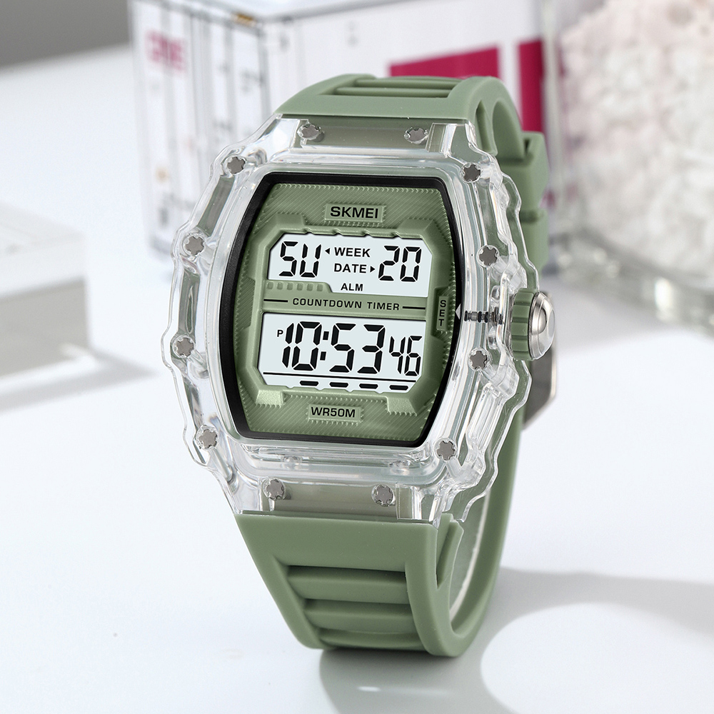 Skmei 2296WTGN White-Green SALE - 5