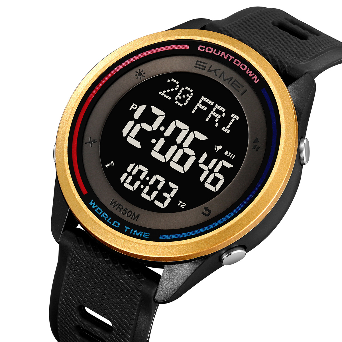 Skmei 2348BKGD Black-Gold - 3