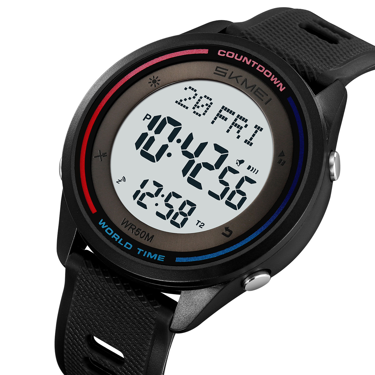 Skmei 2348BKWT Black-White - 3