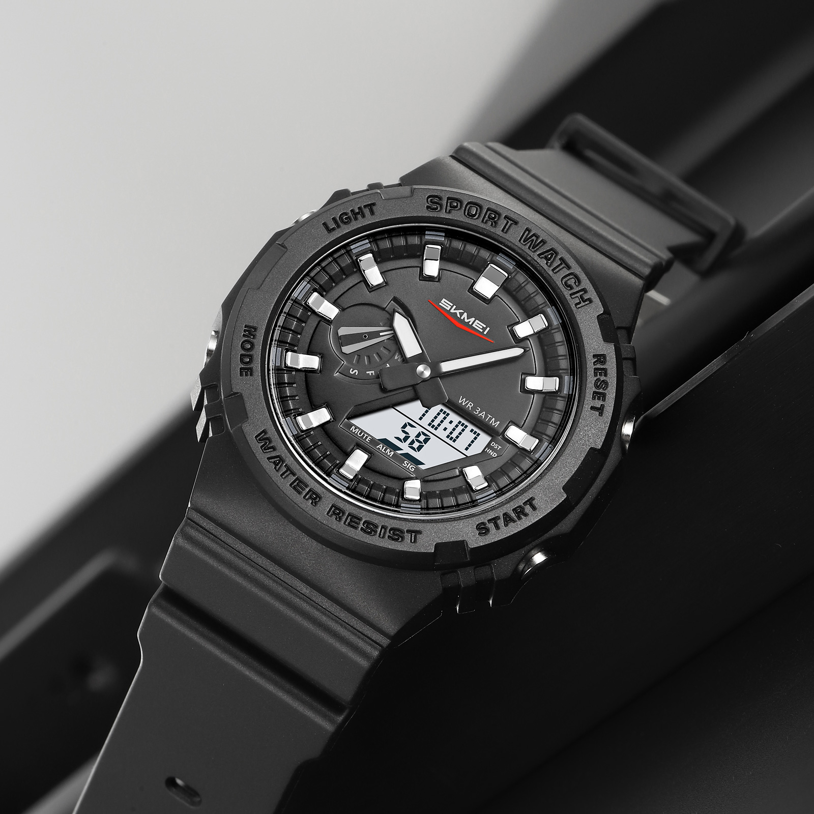 Skmei 2351BKWT Black-White - 4