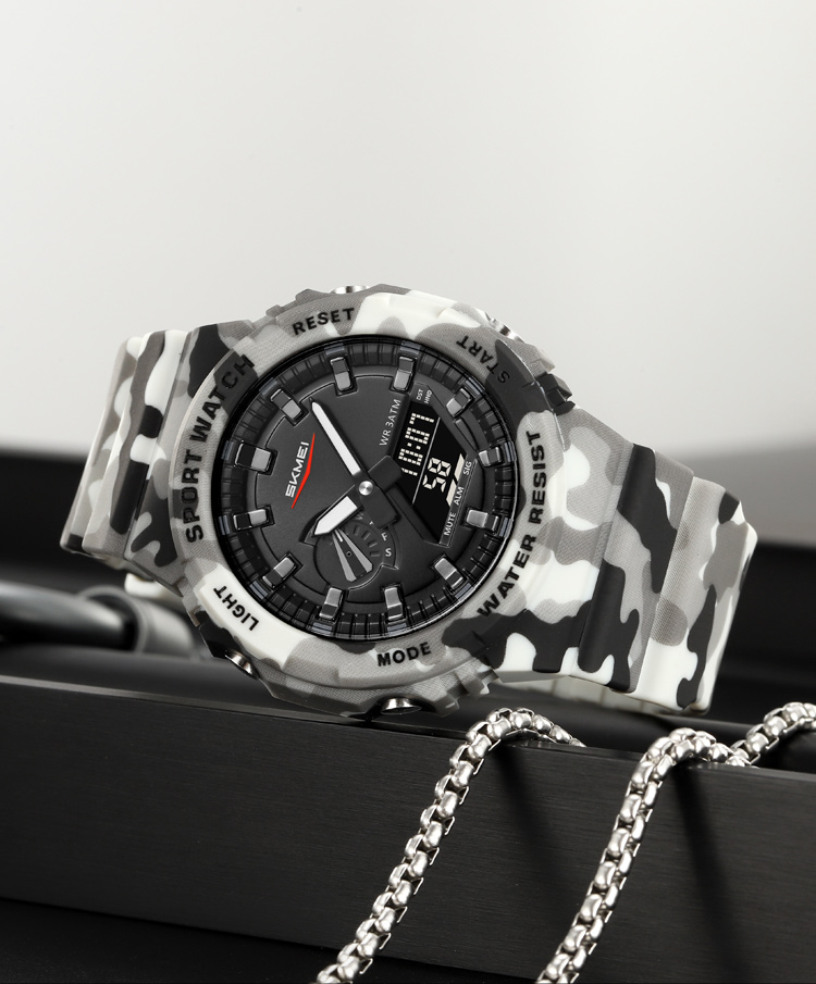 Skmei 2351CMGY Camo Grey - 3