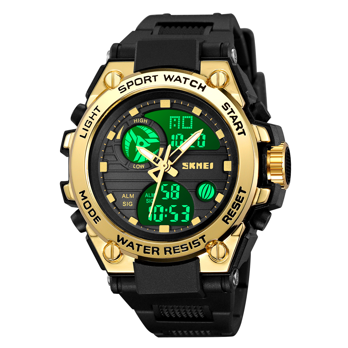 Skmei 2360BKGD Black-Gold - 2