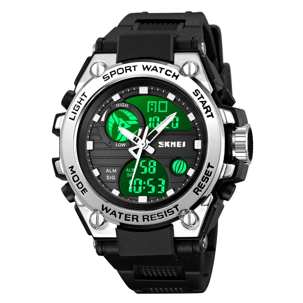 Skmei 2360BKSI Black-Silver - 2