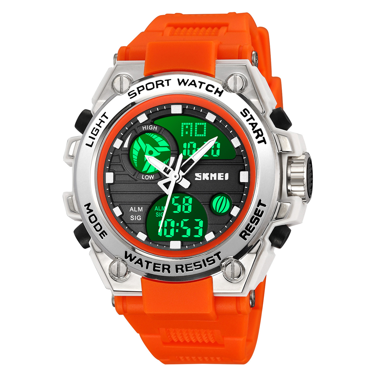 Skmei 2360WTOG White-Orange - 2