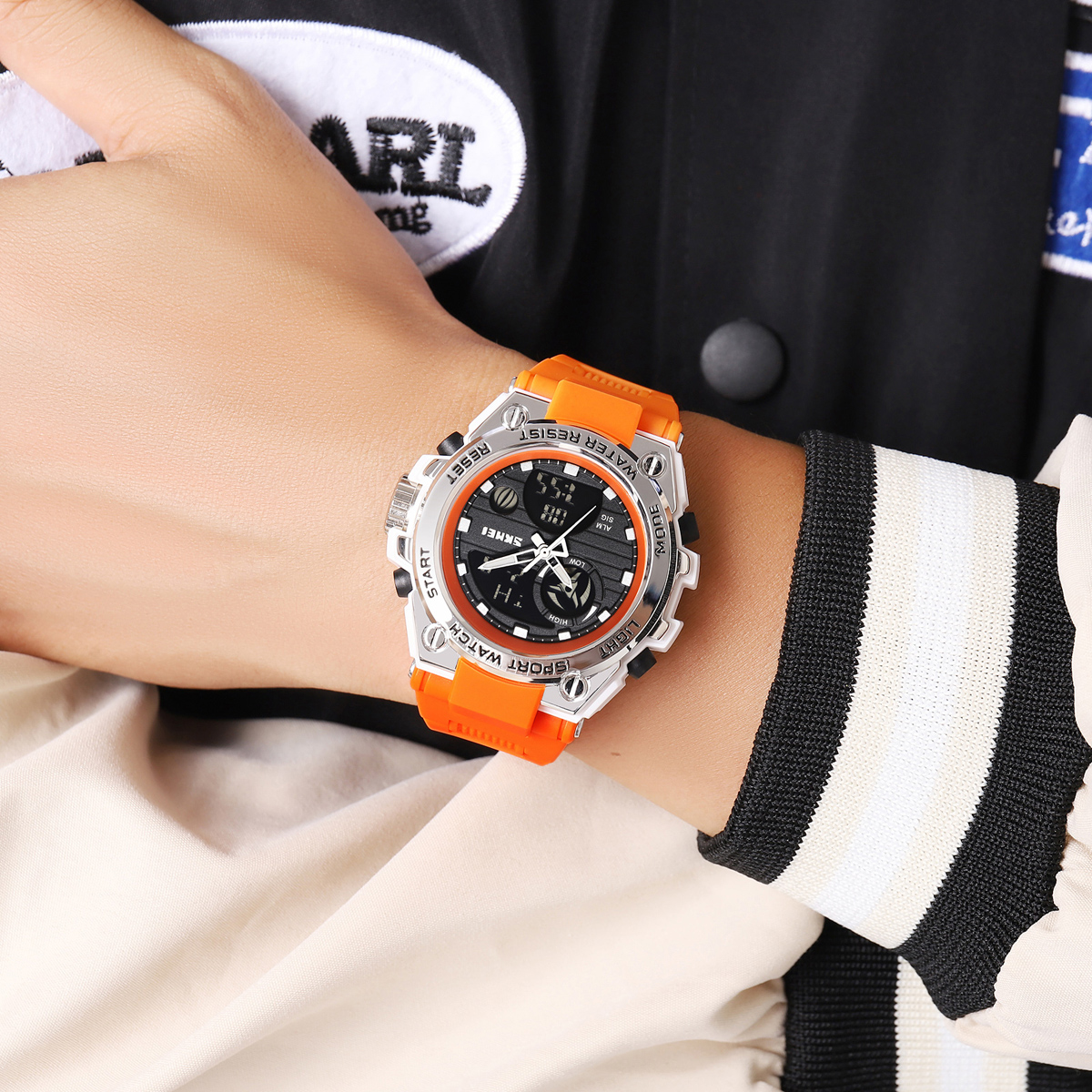 Skmei 2360WTOG White-Orange - 4