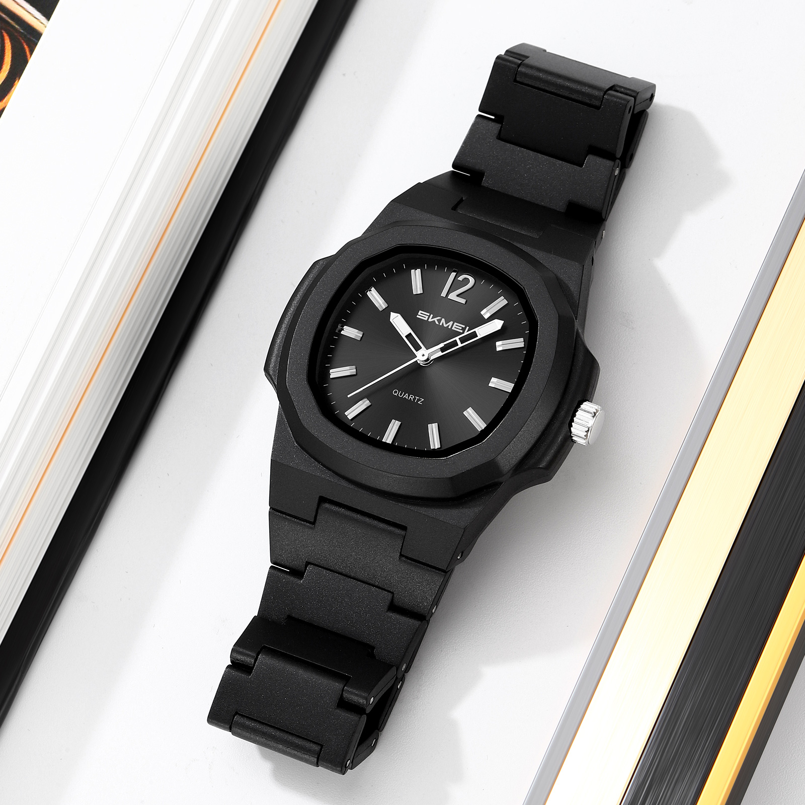 Skmei 2382BKSI Black-Silver - 4